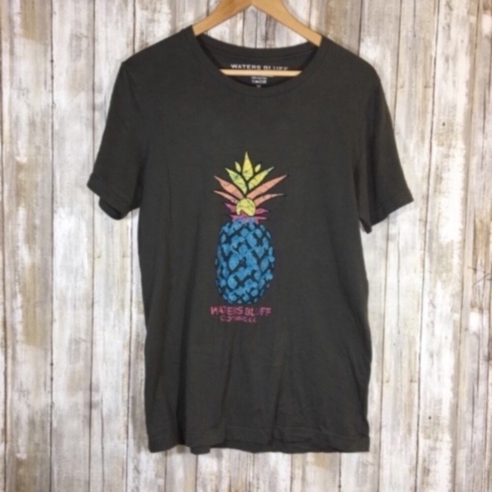 Waters Bluff Grey Pineapple Tee - Picture 1 of 4